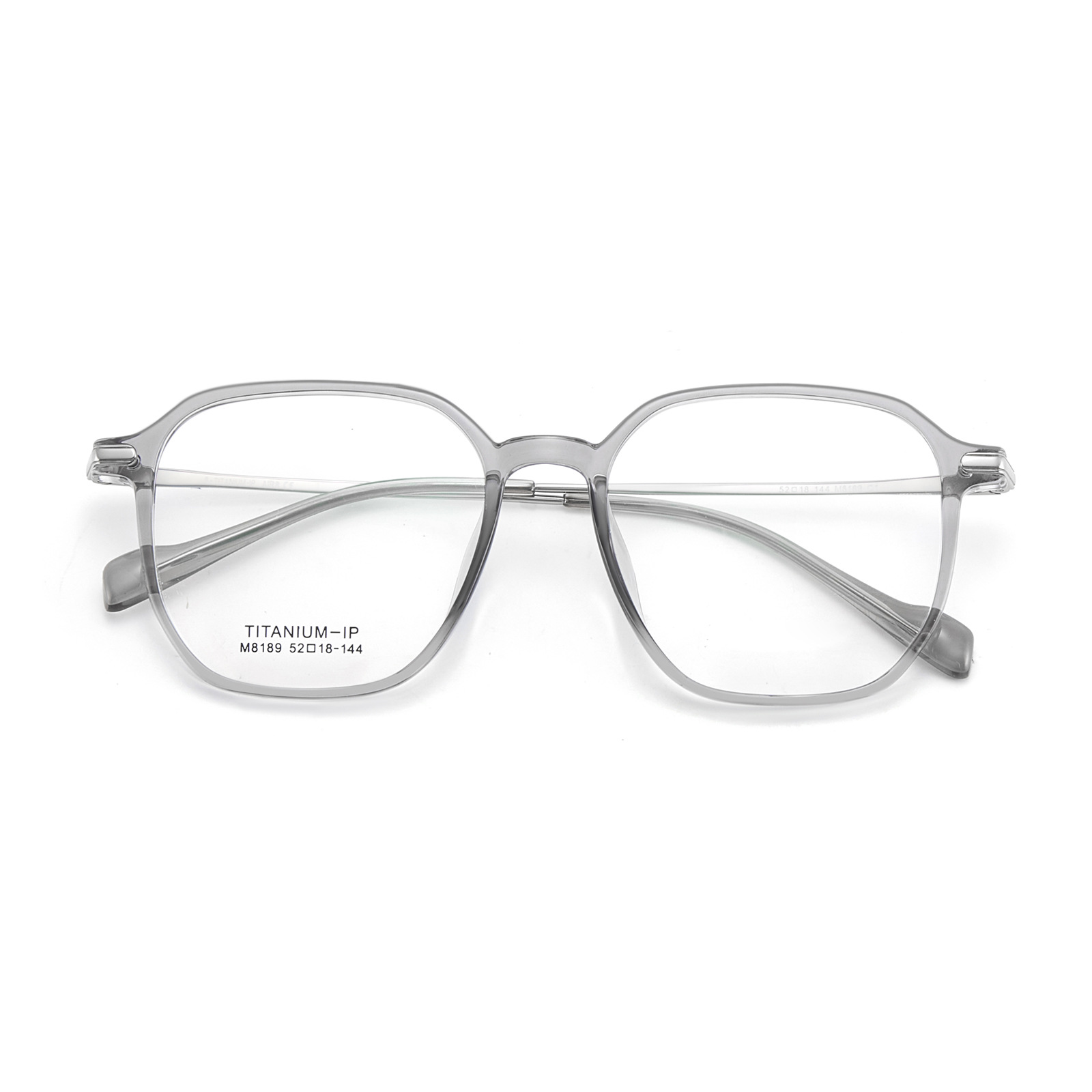 Early Eight Scenery Beauty Mirror TR Gafas de titanio Gafas de reducción de edad Gama anti-deformación de dos colores Lote Danyang