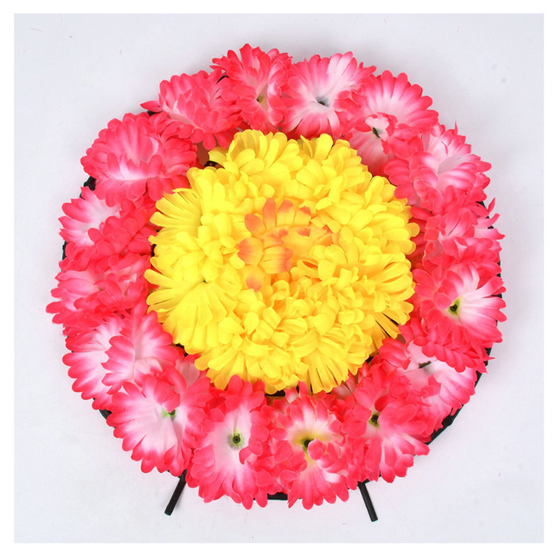 국화 화환 핑크