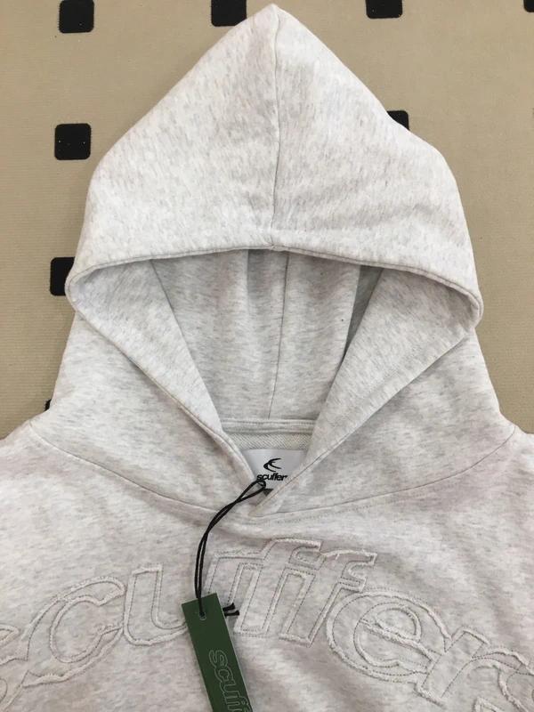 Sudadera con Capucha de Algodón, con Forro de Felpa, Estampada y Bordada, Corte Holgado