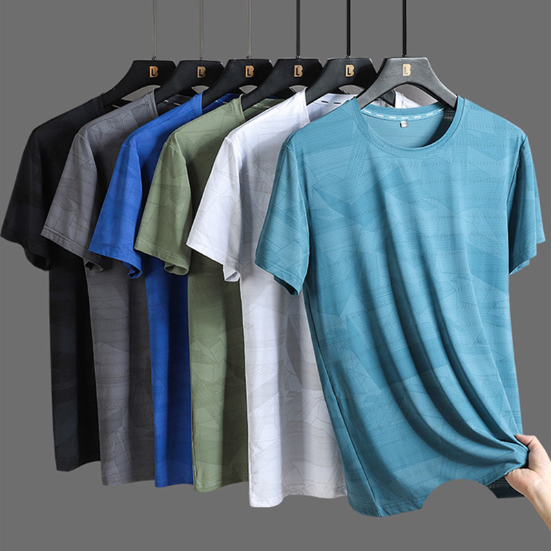 Quick dry fashionable light and thin breathable sports T-shirt for…