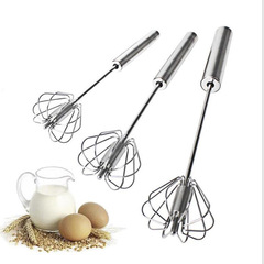 Wholesale stainless steel semi-automatic whisk manual push-type whisk cream mixer baking tools