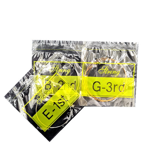 Guitar loose strings 1-6 strings acoustic guitar folk loose strings stainless steel wire guitar individually packaged single set of strings