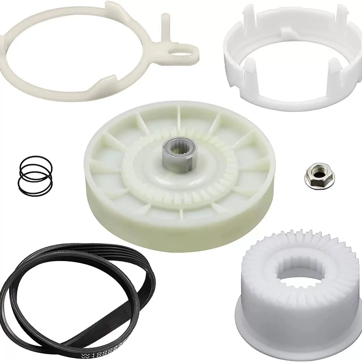 W10721967垫圈皮带轮离合器套件,W10006384垫圈传动带更换套件