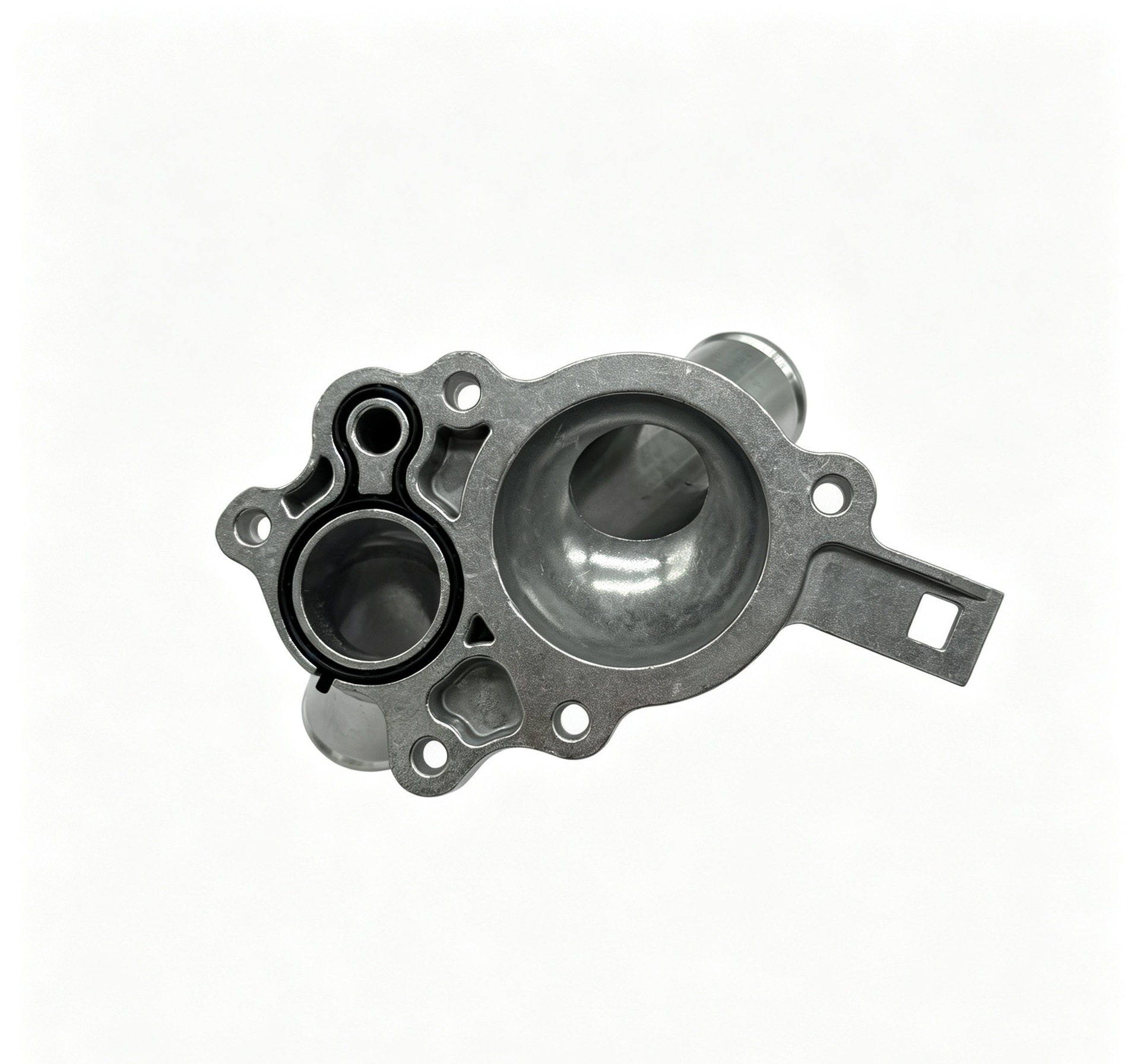 11060-1La0A Thermostat Assembly Water Outlet Water Tank Pipe Aluminum Suitable for Nissan Patrol Y62