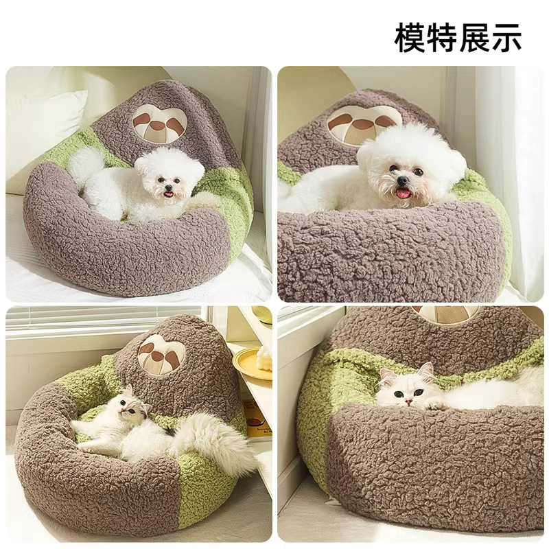 Disney Lightning Dog Nest invierno calentamiento método Corky cama desmontable para perros almohadilla para perros artículos de mascotas