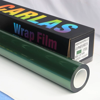 Wholesale Tpu Car Color Changing Auto Color Change Film - mamba-green-152m15m