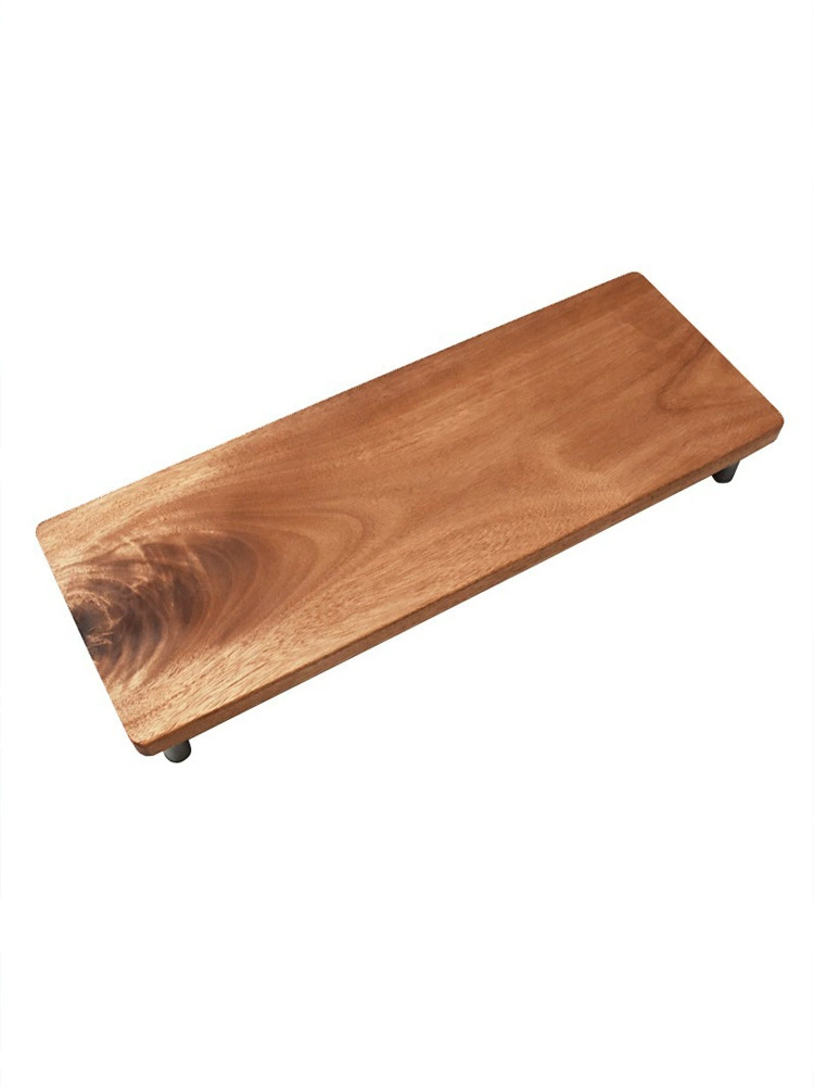 Solid wood computer display frame LCD TV frame office desktop keyboard storage new products