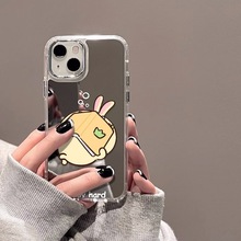 iPhone苹果17promax手机壳15plus/12promax/Se4镜面Xr简约A3527潮