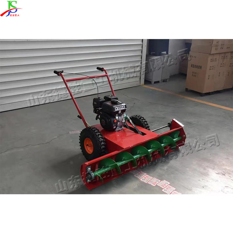 Pequeño empujador de nieve autopropulsado pavimento municipal tipo dragón barredora de nieve de alta potencia propiedad residencial máquina de lanzamiento de nieve