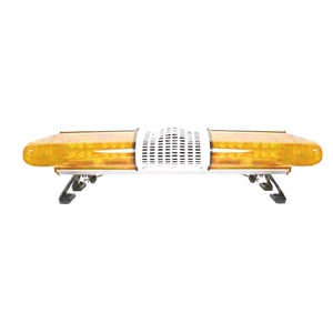 Car LED Roof Long Strip Warning Light Red and Yellow Flashing Light 880mm Strobe Warning Light Signal Light 2088H
