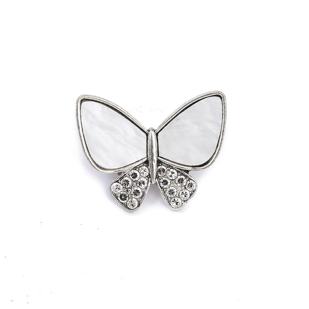 15g Weight Brooches Classification Daily Occasion Alloy Material Butterfly Pattern Women'S Gender Plating Design Fashion Style Fashion Pin Butterfly Alloy Plating Women'S Brooches 2