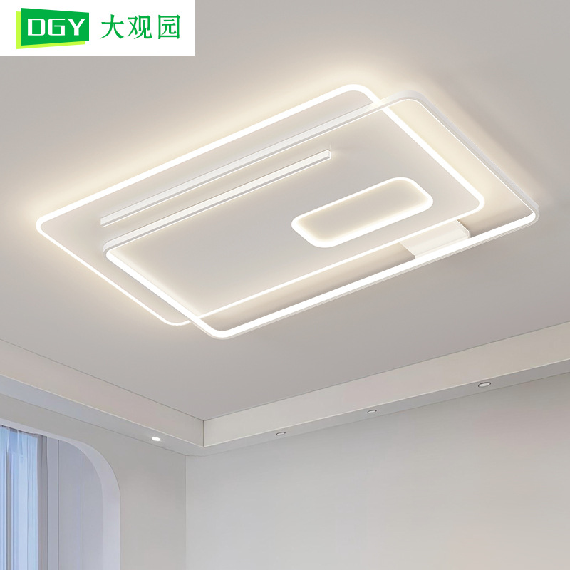 [Selección Premium] Lámpara de Techo para Sala de Estar, Modelo 2026, Moderna, Minimalista, LED, Estilo Nórdico, Iluminación Zhongshan 448L