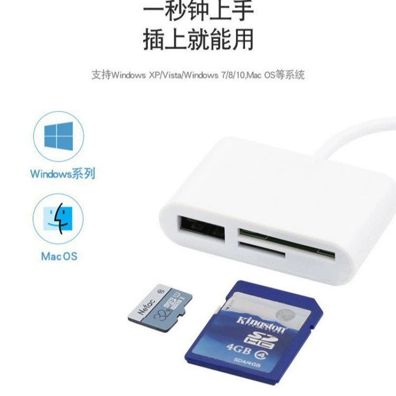 A large amount of spot Type-C card reader Type-C Android phone computer multi-function OTG2.0 SD/TFU disk