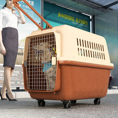 Wholesale air box for pet dogs, small, medium and large dogs and cats, portable outing, large car dog cage