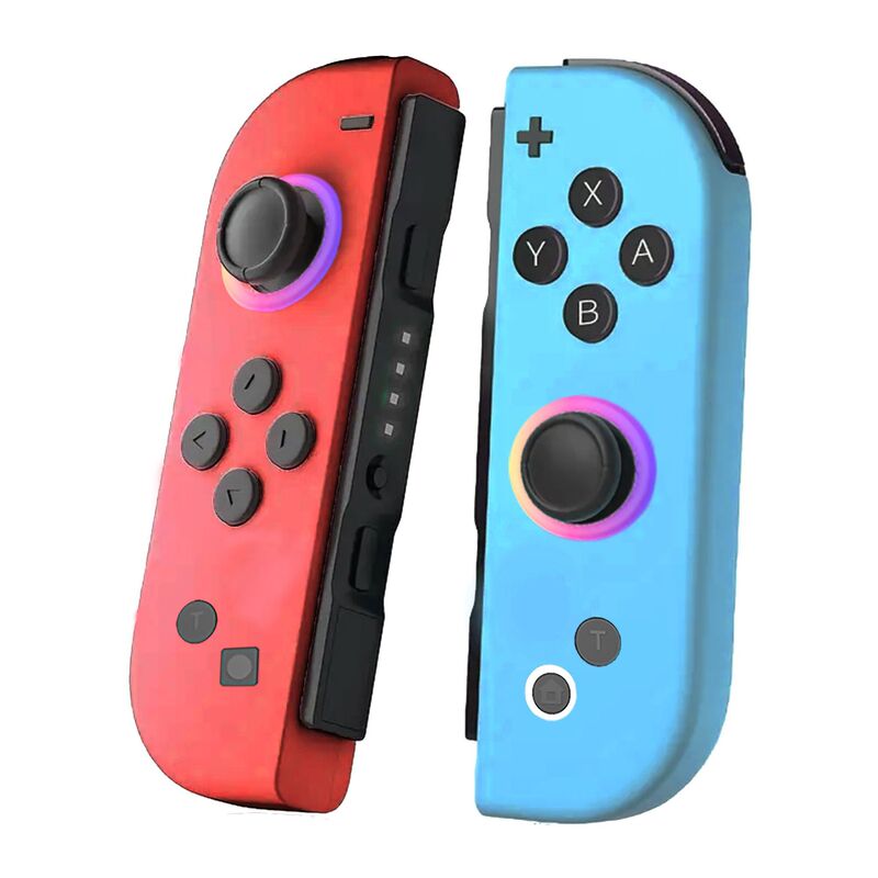 ジョイコンハンドル ns 左右ハンドル 6 軸振動体性感覚スイッチハンドルロッカー RGB 絞り JC172|undefined