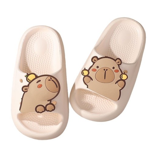 Cute Little Panda Dopamine Cooling Slippers for Home and Outdoor Use, EVA Soles with Non-Slip Design, Family Pack, Drop-Shipped