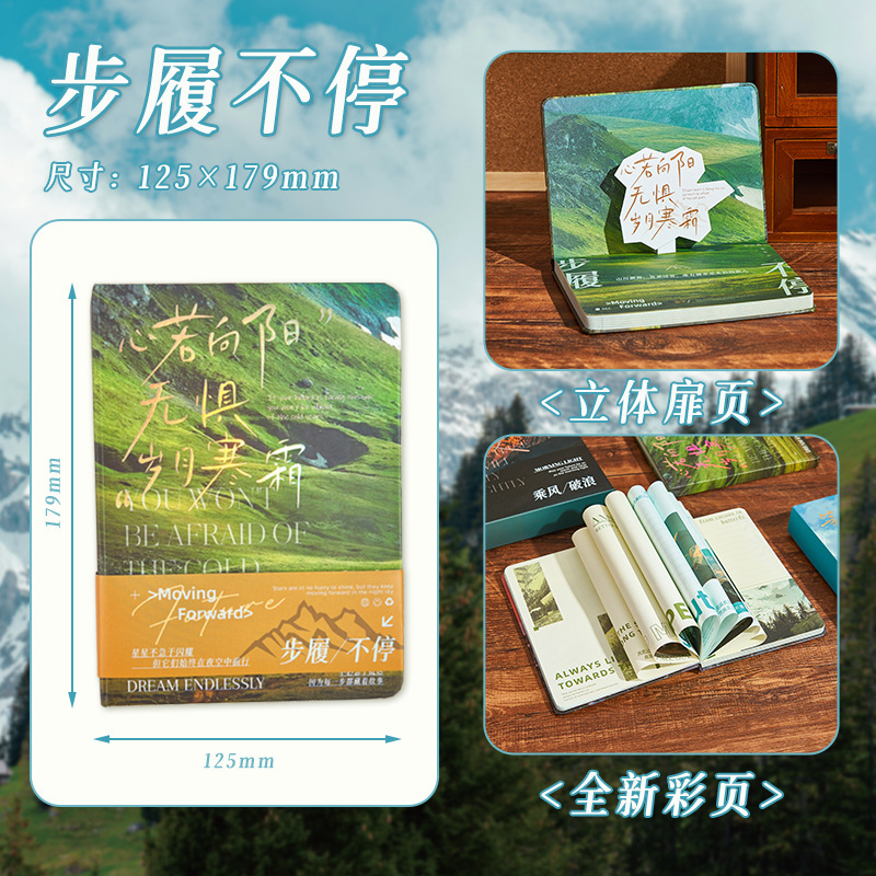 Juhao ノートブックセット ギフトボックス 日記 小学生向け 高価値 シンプル インス風 手元帳 ホットスタンピング|undefined