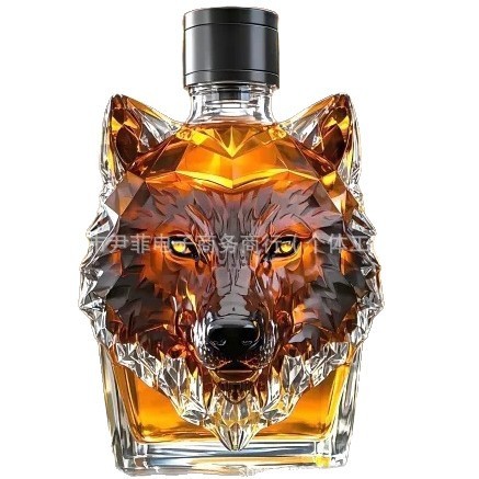 スポット独立駅新製品Dragon's wrathwhiskey bo不倫龍の怒りウイスキーボトル|undefined