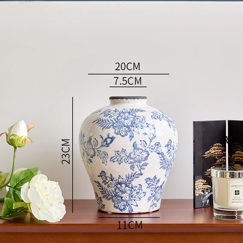 American blue and white porcelain model a