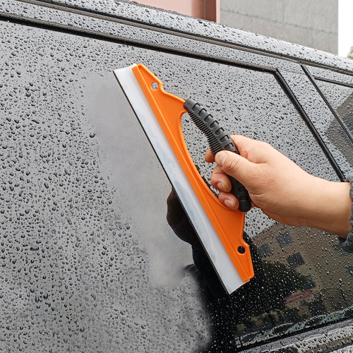 Silicone glass cleaning brush, car wash glass plastic soft wiper, window glass cleaning window wiper, window scraper