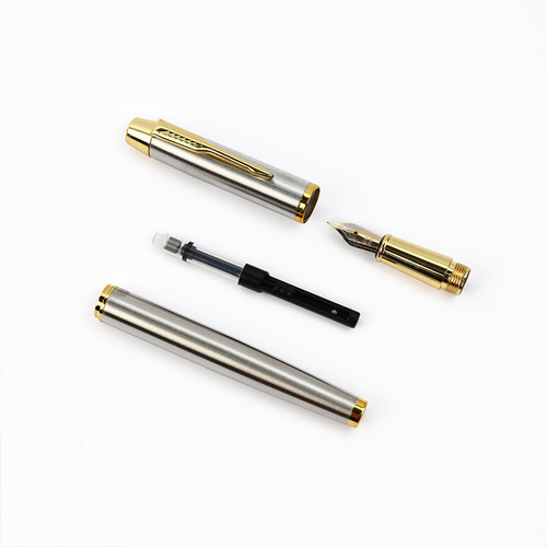 Corporate office stationery high-end gift box student exam positive pen custom LOGO signature advertising pen wholesale