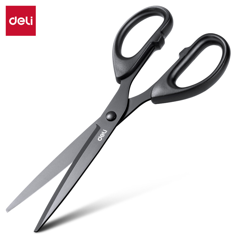 DeLixi 6010-S Scissors 3D Power-Saving Structure PTFE Blade Home Life Craft Shears
