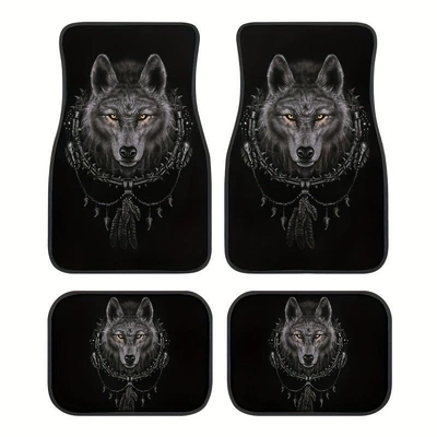 Avtomobil döşəmə paspasları – Dirt-Resistant, Wear-Resistant, Anti-Scratch Mats - x-car-floor-mat-69-3344cm-crystal-velvet-dot-plastic-bottom-two-piece-pack