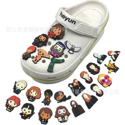 U.S. drama college Crocs Shoeshine Buckles Decorative buckle Accessories Shoe flower buckle DIY Accessories Cross border wholesale