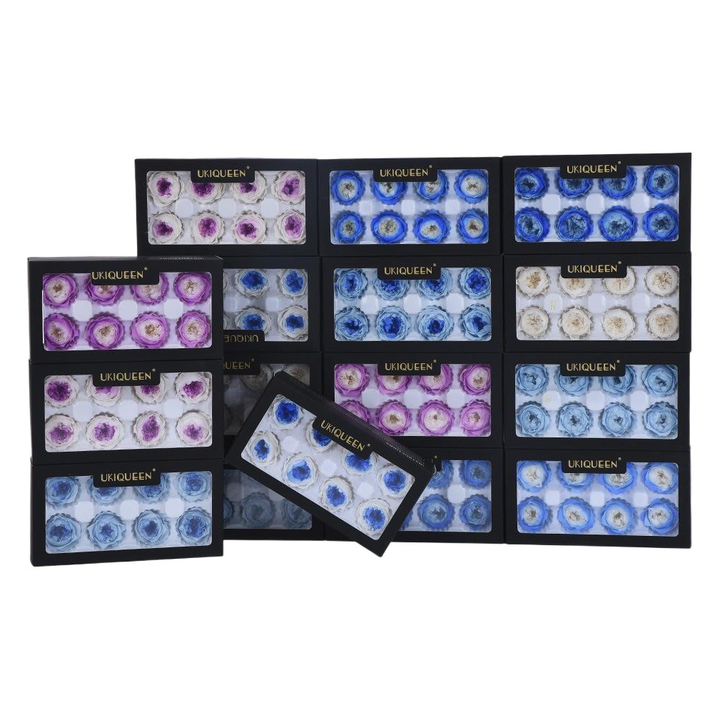 4-5cm 8 PCs A-level DIY flor eterna Austin subió la fábrica principal al por mayor Austin, Yunnan