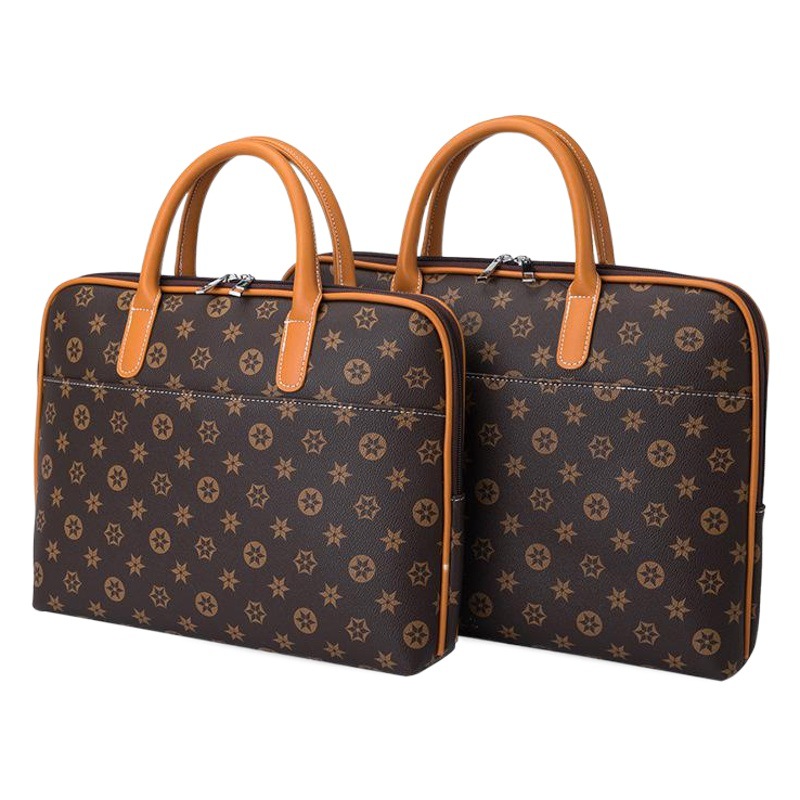 Laptop Bag Is Suitable for 13.3/14/ 15inch Inch Women's Shoulder Briefcase A4 Document Bag, Waterproof and Scratch-Resistant