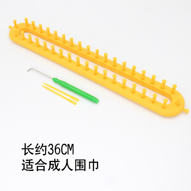 Bricolaje herramienta de tejer a mano de lana sombrero Castillo máquina de tejer suéter redondo máquina de tejer artefacto