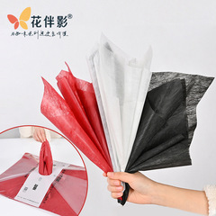 Internet celebrity pull-out milk cotton diy flower wrapping paper solid color bouquet lining flower paper tissue paper floral material