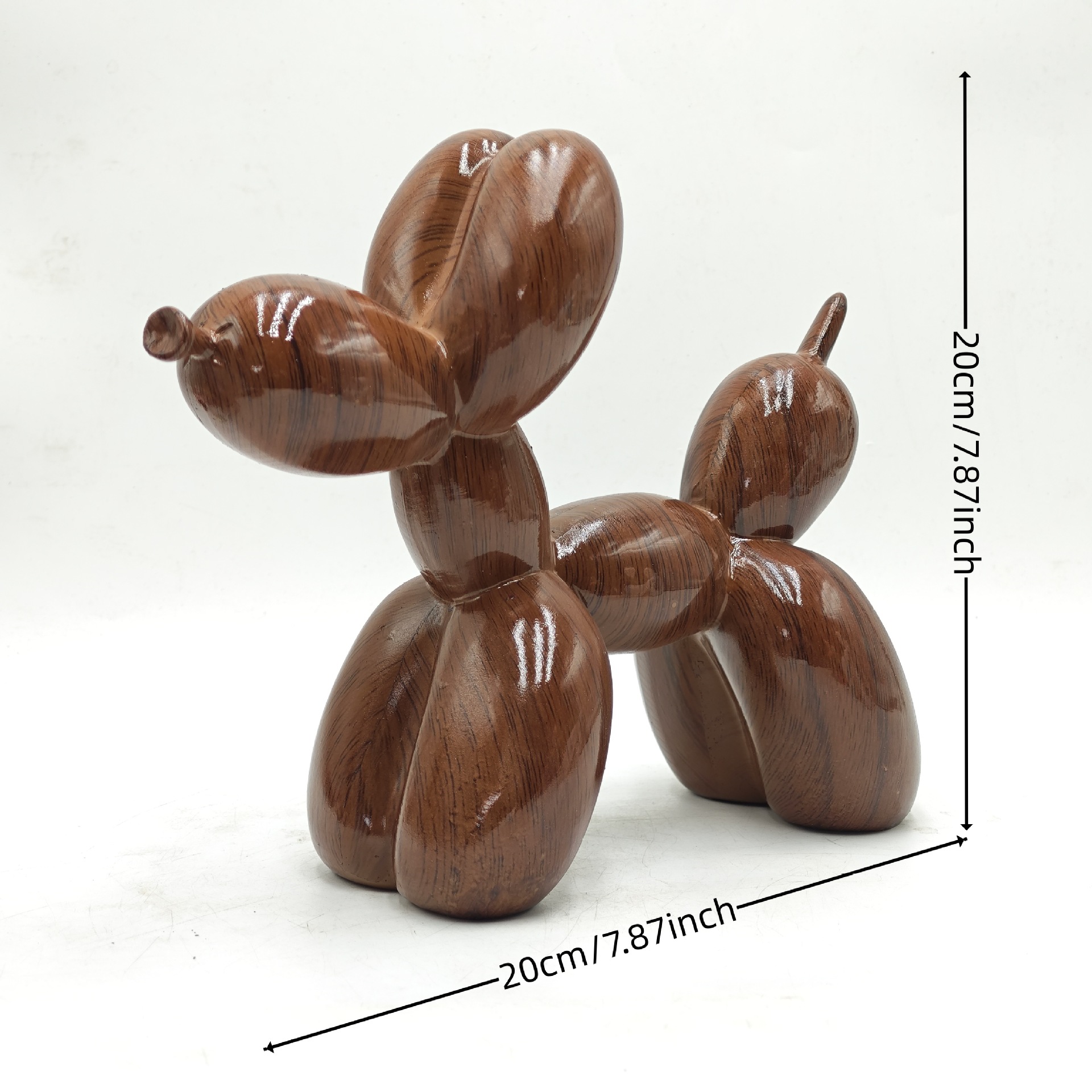 Perro Balloon Woodprint