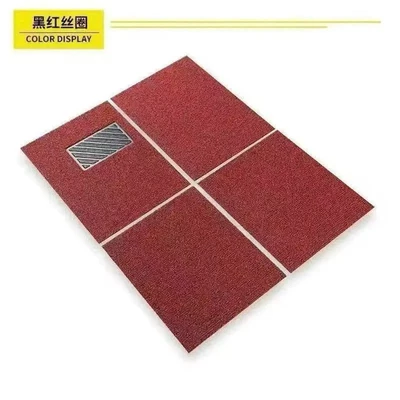 floor mats, ultra-thick universal wire loop — Car Carpet - 20-thickened-black-and-red-four-piece-set-4-pieces-5070