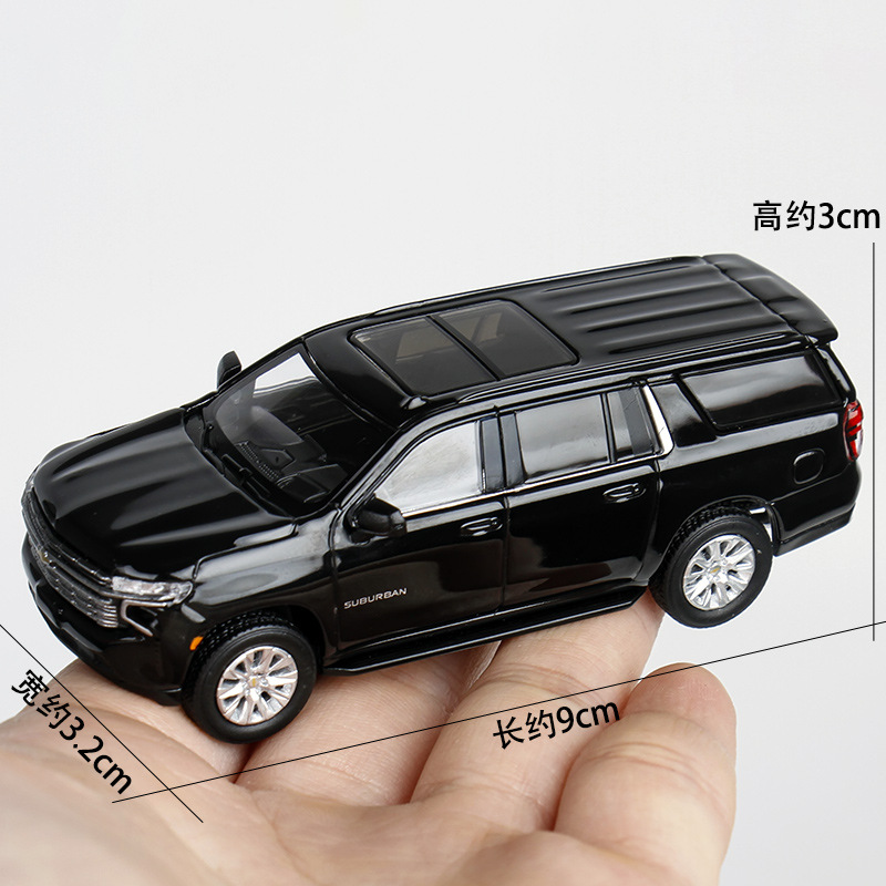[박스] MAISIDI 1:64 CHEVROLET SAAB 오프로드 차량 합금 벨트 예비 타이어 자동차 모델 시뮬레이션 자동차 모델