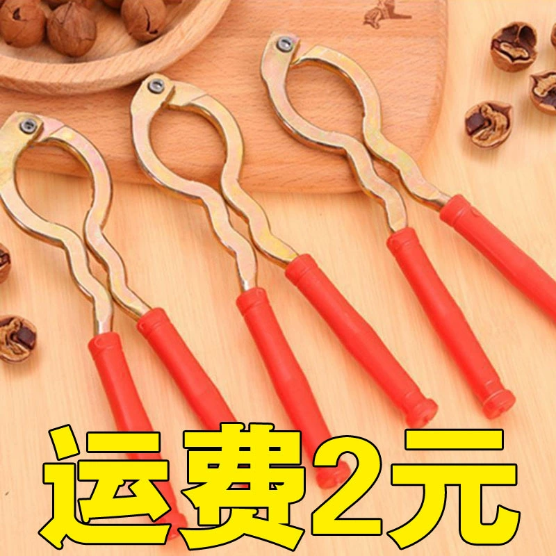 Многофункциональный утолщение грецкого ореха зажим для очистки грецкого ореха инструмент для очистки скорлупы щипцы пекан грецкий орех пружина металлический очищение орехов