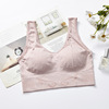 Wireless bra, push up bra, plus size, absorbs sweat and smell