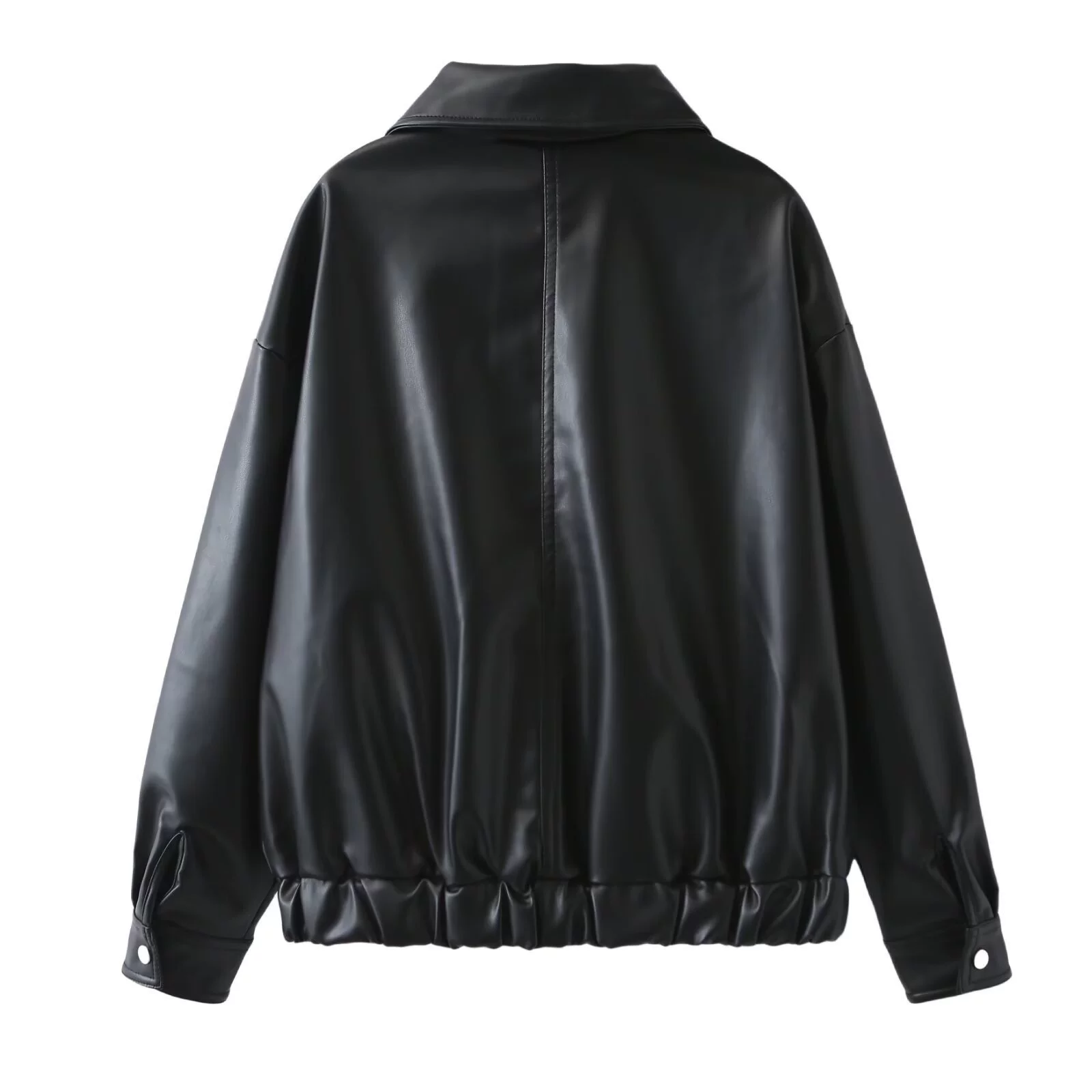 Полиуретановый топлопер LONG-sleeve, jacket, (Cross-border trading), европейский стиль, свободный крой