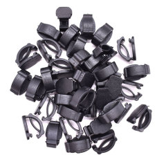 Shoe lace accessory buckle DIY decoration accessory shoe buckle bottom buckle handmade material black white