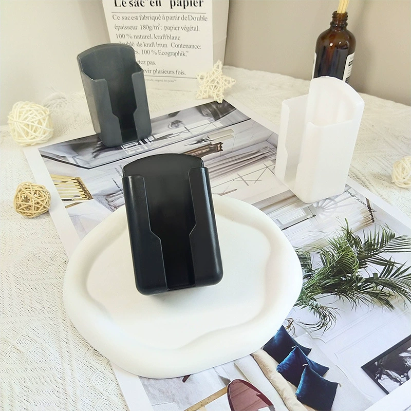 Настенный органайзер для пультов от кондиционера и телевизора без сверления, настенная полка для хранения в ванной, настенное крепление.