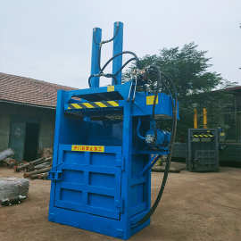 立式废纸打包机图片 全自动捆扎打包机 立式液压打包机液压压缩机