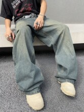 S 28522 American vintage straight jeans ��ʽ����ֱͲţ�п�