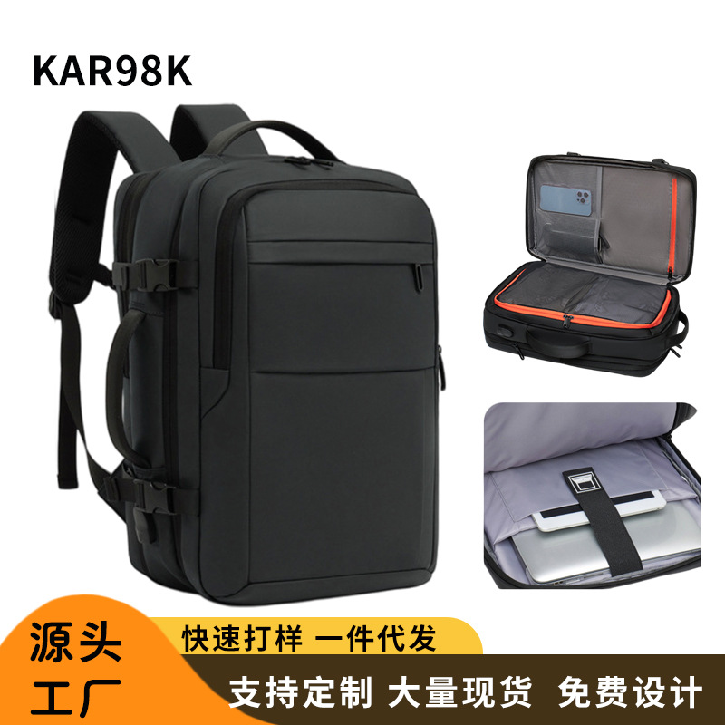 Mochila para Computadora de Negocios, Tela de Oxford, Gran Capacidad, para Viajes de Negocios