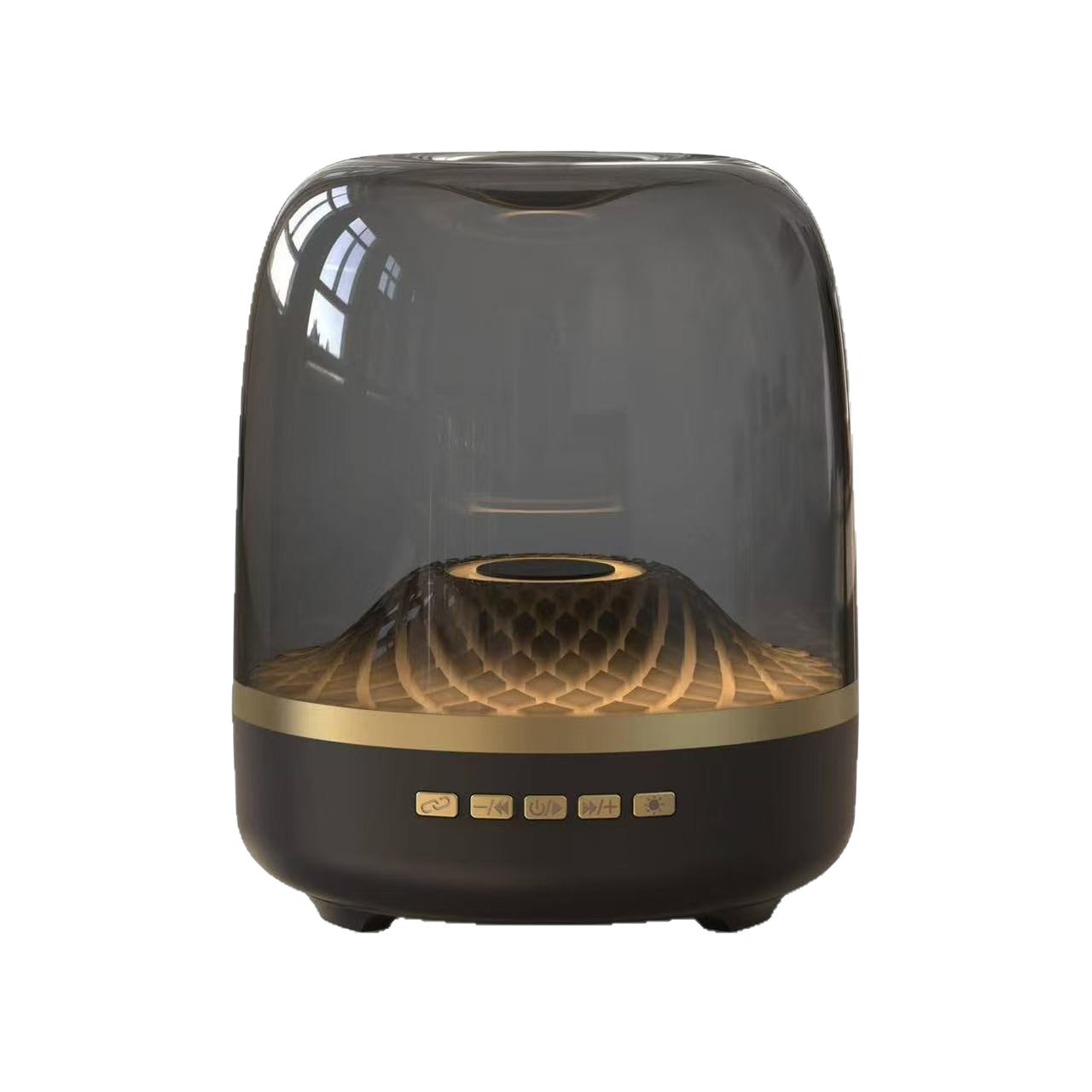 [Colección Black Gold] Huaqiang North Manhattan Audio Bluetooth Altavoz inalámbrico de computadora de gran tamaño Alta calidad