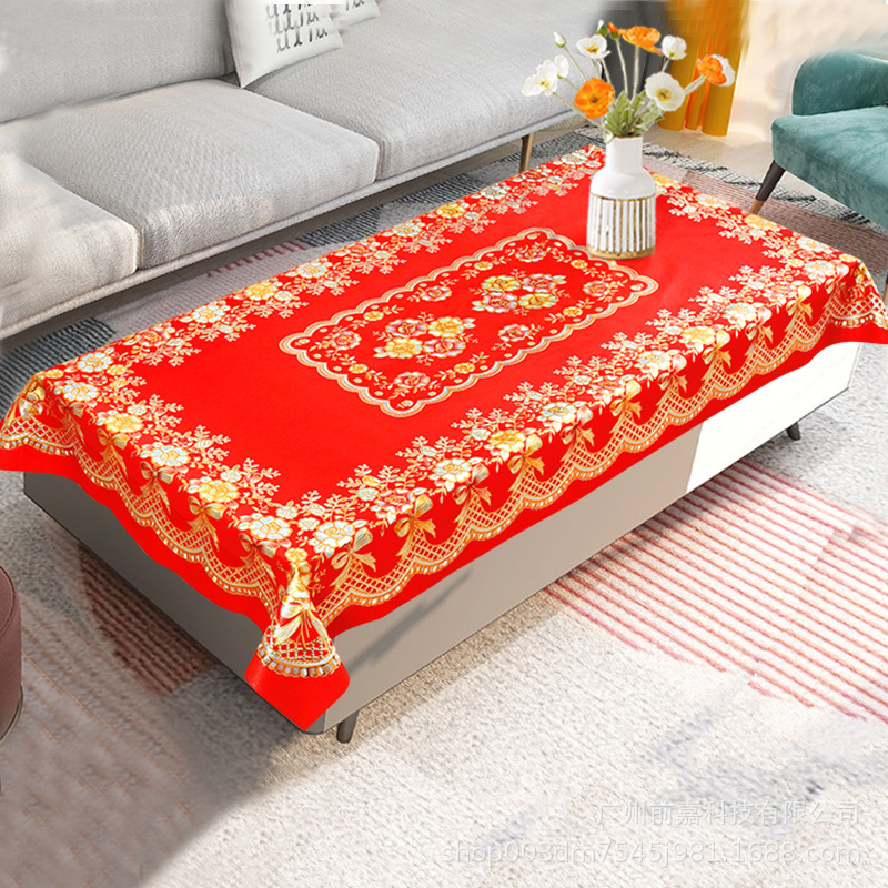 큰 빨간 직사각형 90x150cm