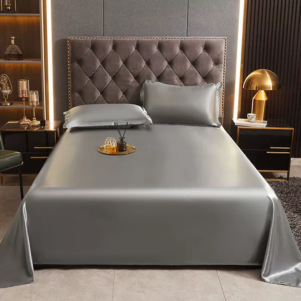 Silver Gray-Cool Ice Silk