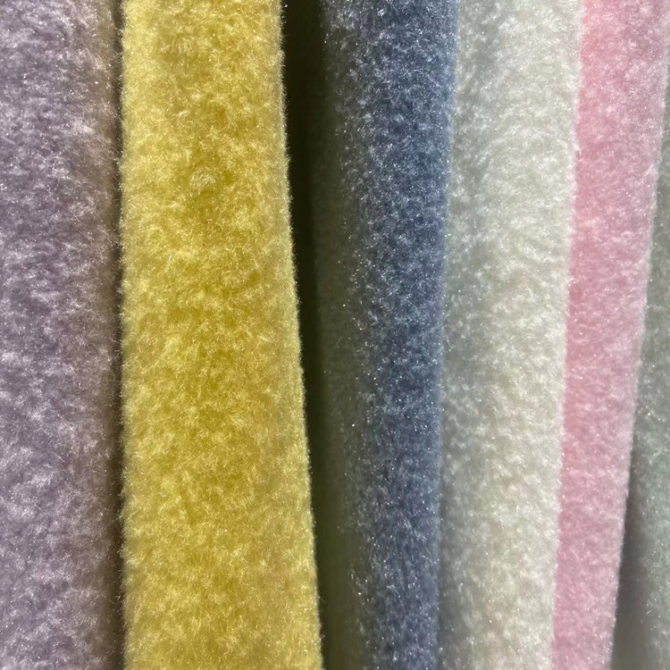 Super suave Baole tela de terciopelo ropa para niños ropa cómoda y delicada forro alfombra bufanda Fondo tela de juguete en stock
