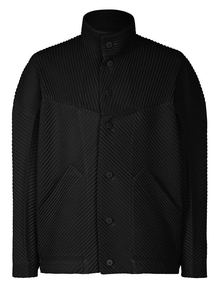 Chaqueta Informal Holgada de Otoño 2025, Chaqueta de Diseñador de Nicho Unisex, Cárdigan Plisado para Hombre