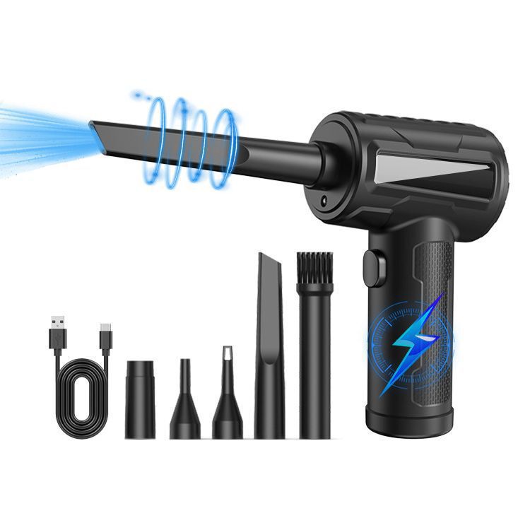 CV03 new dust blower computer case keyboard dust collector car household wireless charging vacuum cleaner