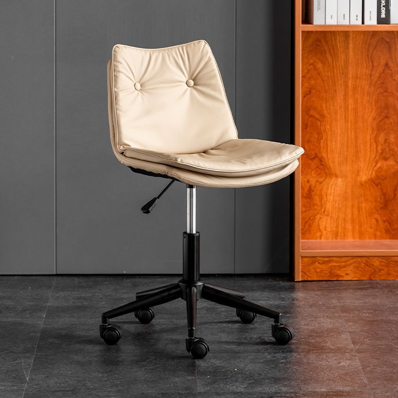 Pierna de acero estirado blanco-negro pulverizado